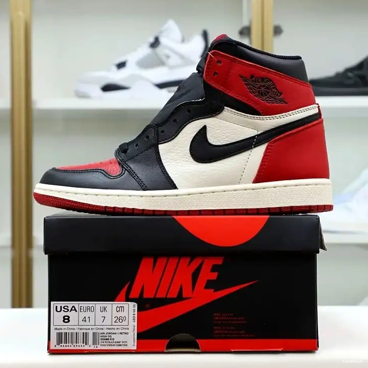 'BRED RETRO Kimikick AIR OG 1 JORDAN TOE' HIGH 0527